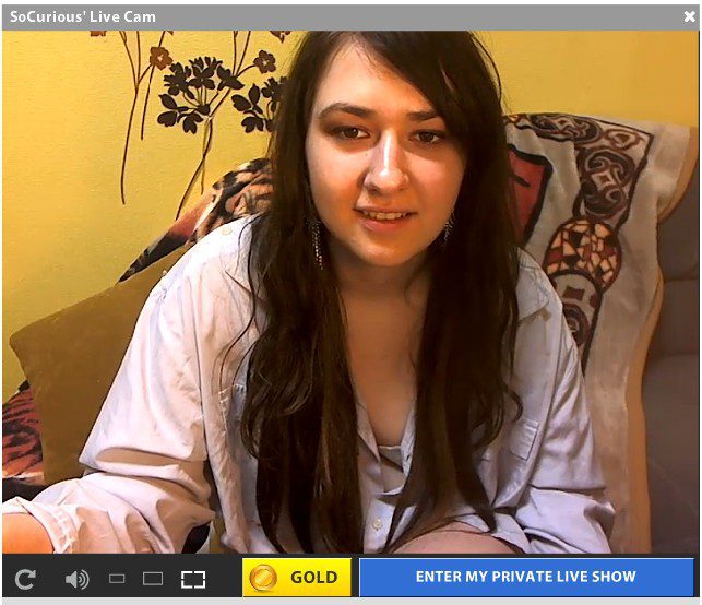SoCurious from streamate is not just curious but a total freak!