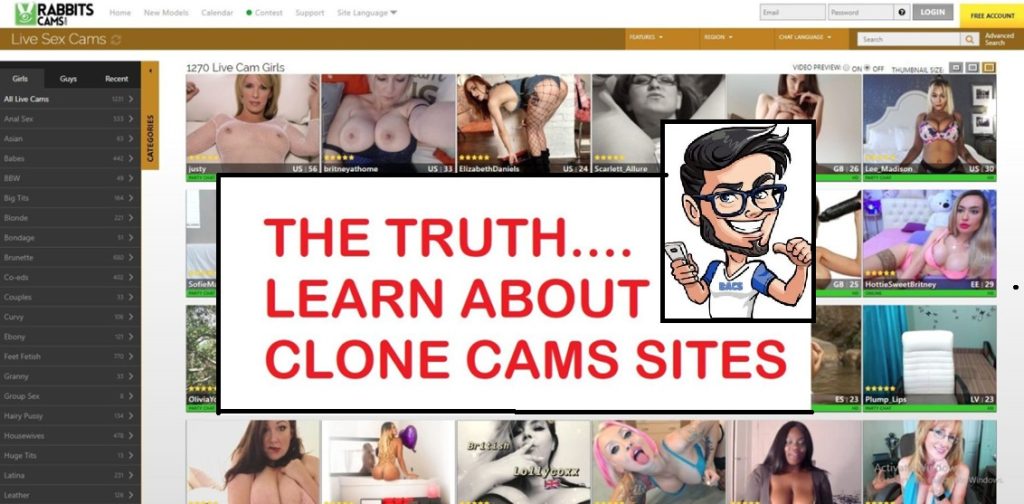 duplicate cam sites