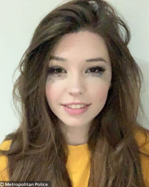 Belle Delphine mugshot