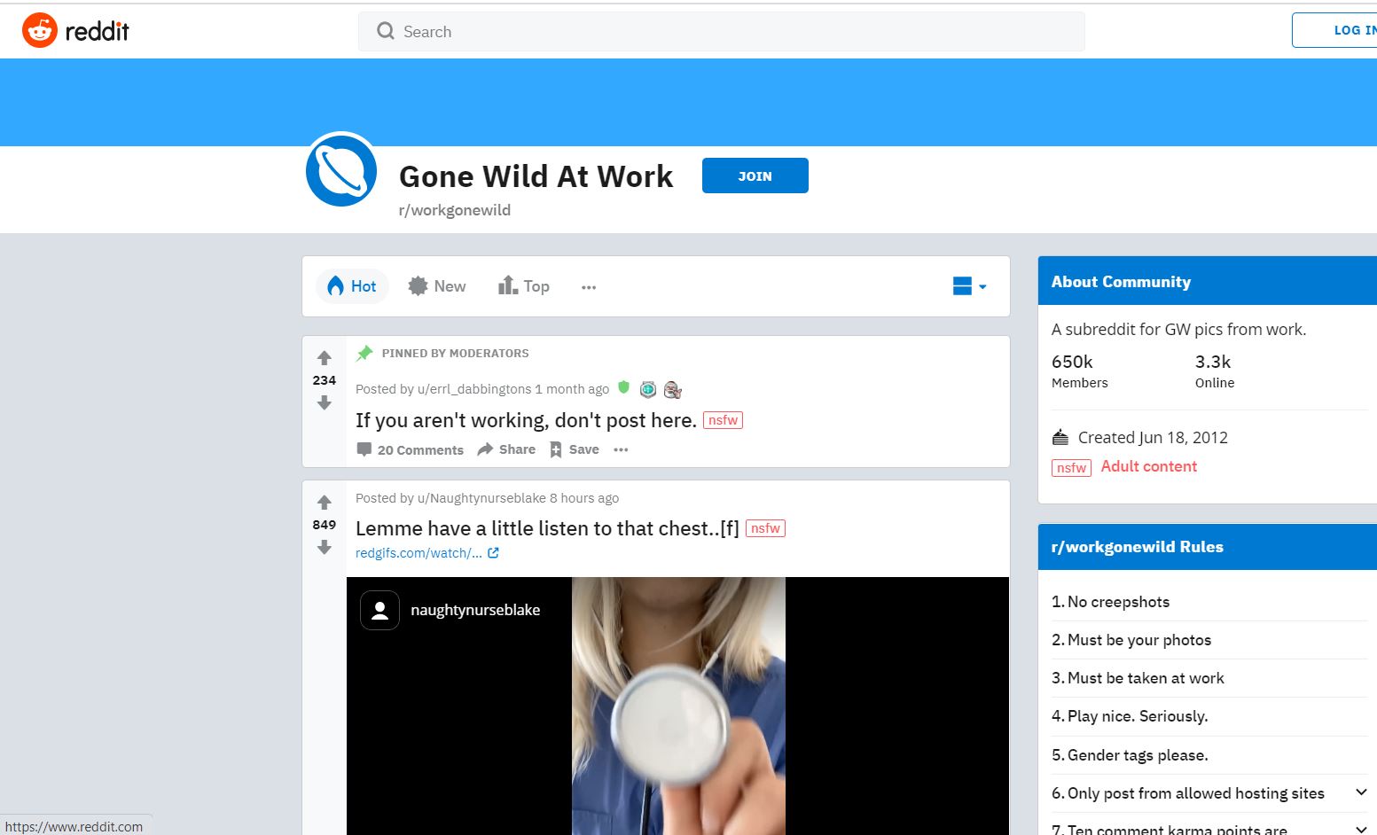 workgonewild