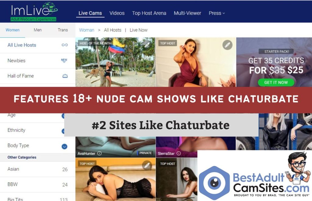 Similar to Chaturbate