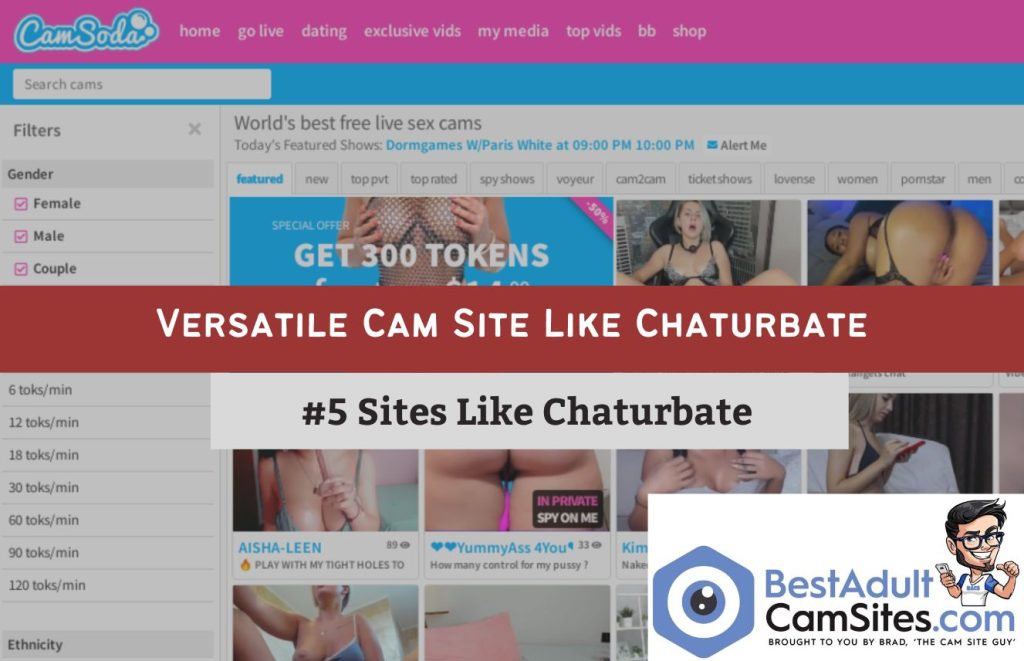 webcam sites like chaturbate