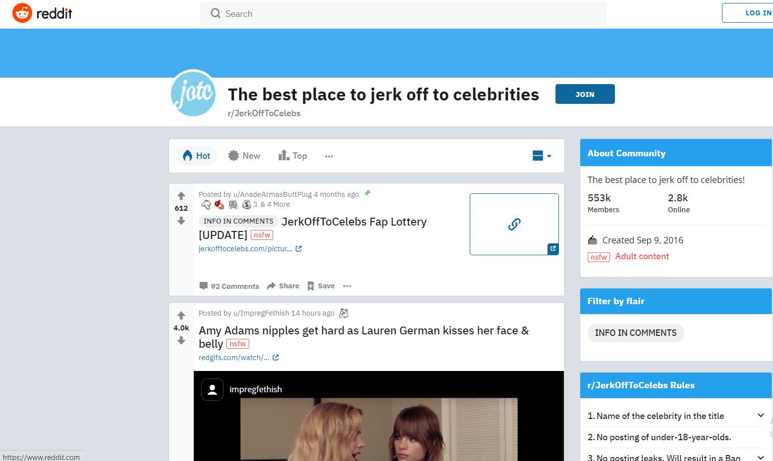 JerkOffToCelebs