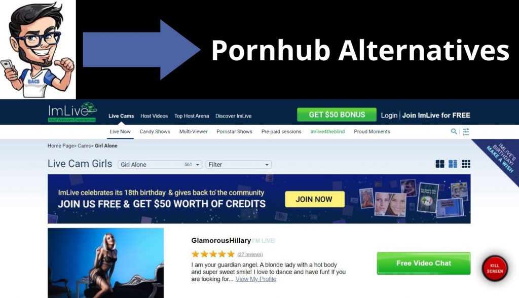 similar to pornhub 