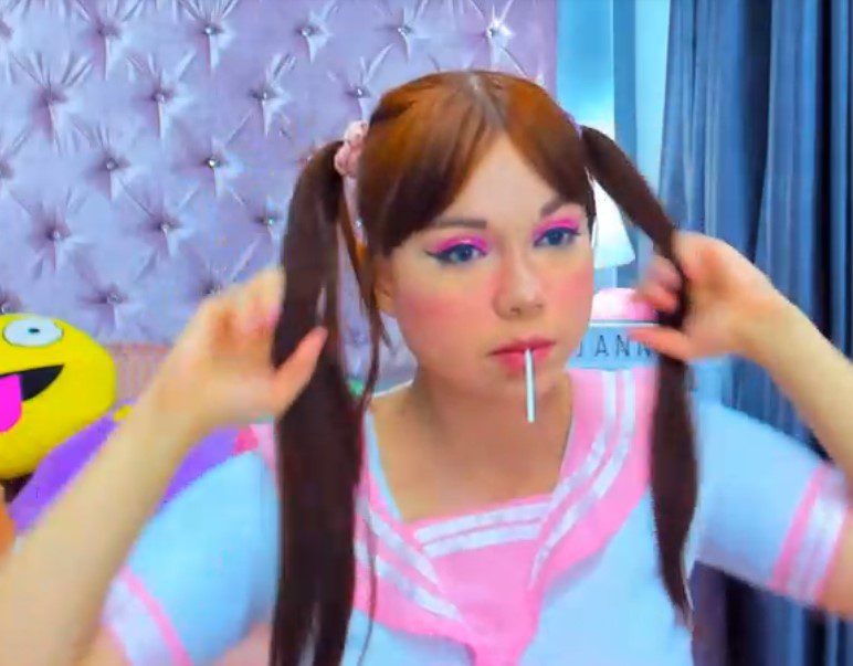 young girl on webcam young girl on webcam