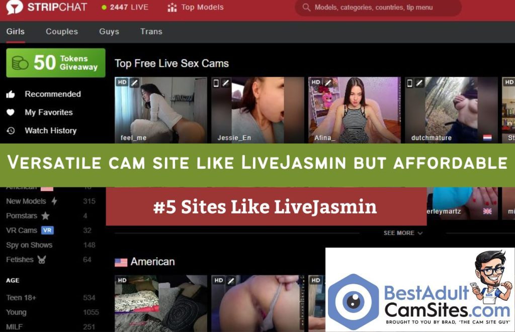 alternatives to LiveJasmin